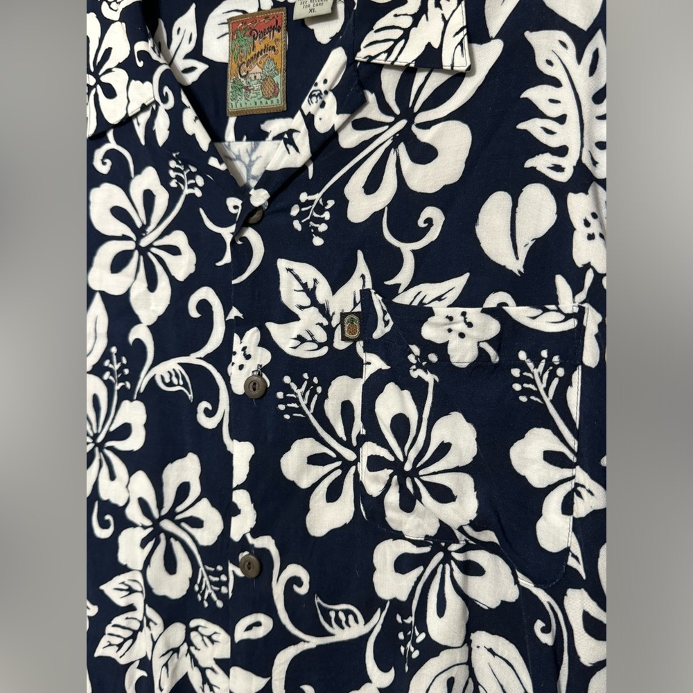 Pineapple Connection Men’s Button Up Size X-Large - image 6